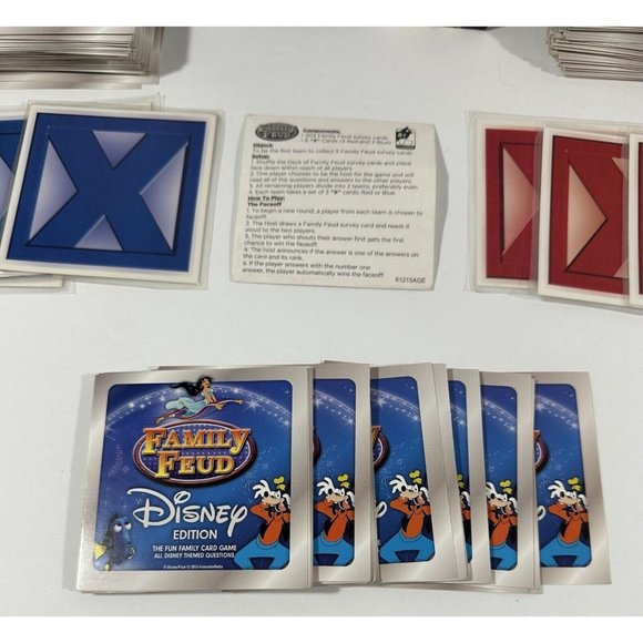 Disney Edition Family Feud Game Box Complete Cardinal Ages 8+ Players 2+ Fun - Picture 8 of 12